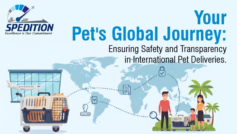 Your Pet's Global Journey with Spedition India: Ensuring Safety and Transparency in International Pet Deliveries