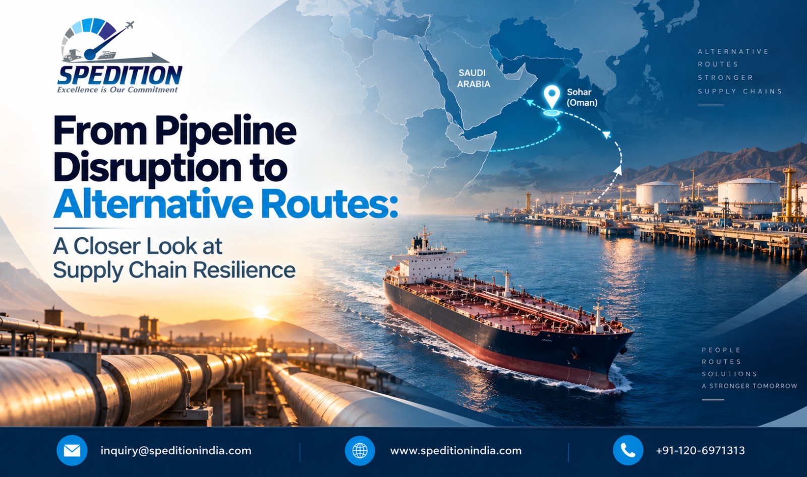 From Pipeline Disruption to Alternative Routes: A Closer Look at Supply Chain Resilience